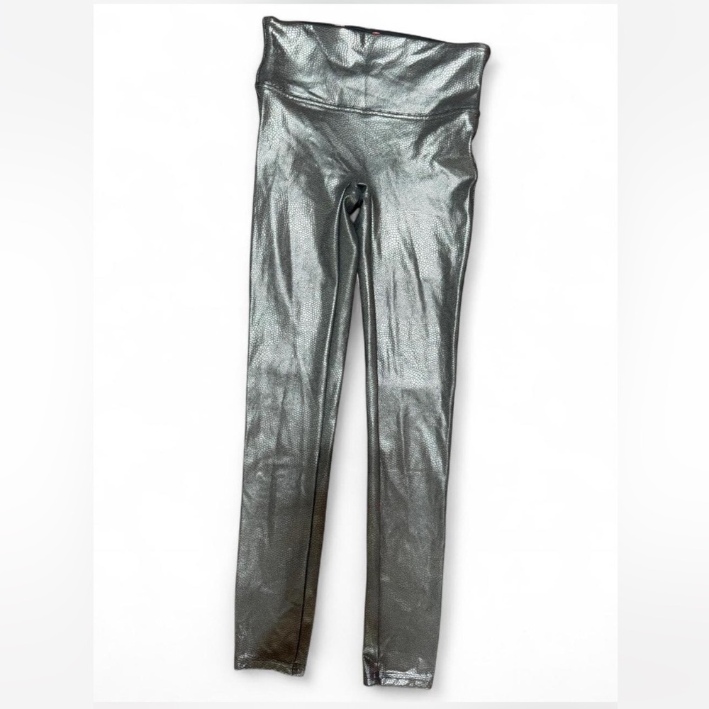NWOT SPANX Snakeskin Leather Leggings